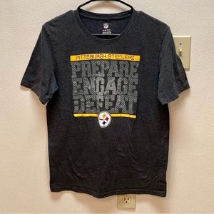 Youth NFL Pittsburg Steelers Grey Tee T-Shirt